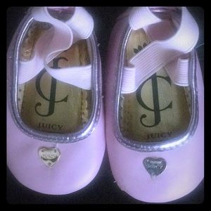 Juicy Couture baby ballet flats
